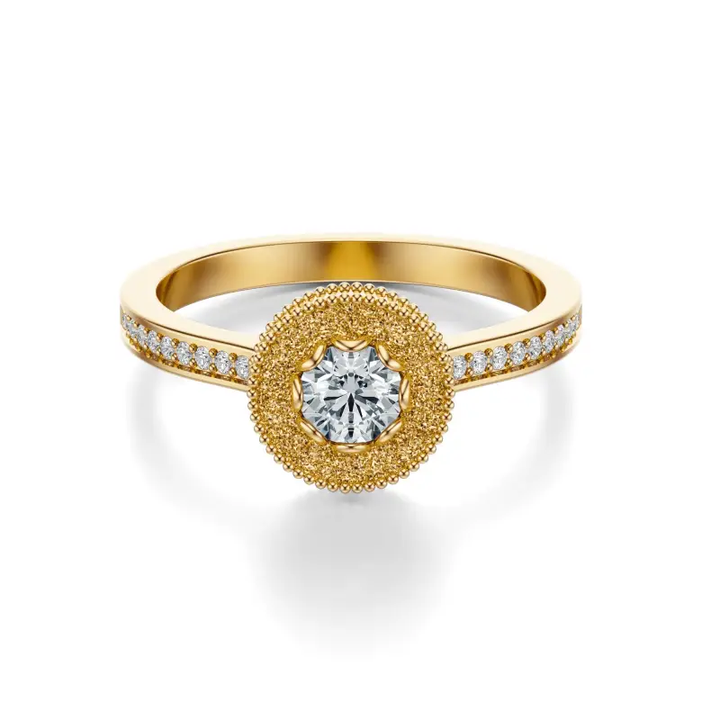 Pierścionek zaręczynowy z diamentami AJPZ_142